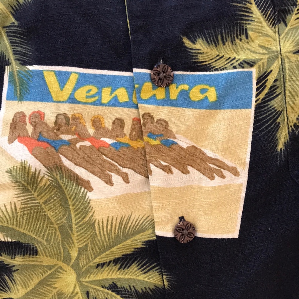 Tommy Bahama camp shirts (lot of 2) - Picture 7 of 7